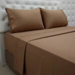 Juego De Sabanas 2½ Pl 600 H Premium Bordadas Tierra - Imagen 5