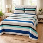 Juego De Sabanas Lisa King Size 2 X 2 Picaso Cotton Touch - Imagen 64