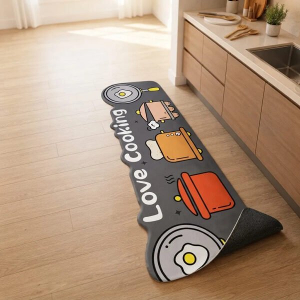 Set X2 Alfombra De Cocina 38x58 + 38x98 Antideslizante 98 M 38 M Ollas