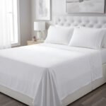 Juego De Sabanas Queen Size 600 H Premium Bordadas Blanco - Imagen 9
