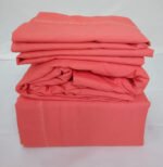 Juego De Sabanas Queen Size 200 Hilos 160 X 200 + 30 Hotel Coral - Imagen 3