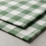 Set X6 Individual Cuadrille Picaso Picnic 45x32 80%algodon Verde Cuadrille Picnic - Imagen 5