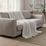 Manta Acanalada Estambul Picaso 2 1/2 Plazas 220x240 Liso Acanalado 1 Kg Gris Claro - Imagen 2