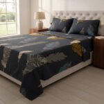 Juego De Sabanas Queen Size 200 Hilos 160 X 200 + 30 Hotel Lisa Estampado Animal Print - Imagen 2