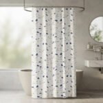 Cortina De Baño Picaso Teflón Estampado 180x180 C/ganchos Terrazo Estampada - Imagen 2