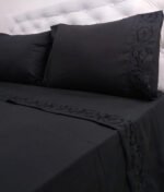 Juego De Sabanas Twin 600 H Premium Bordadas - Imagen 26