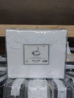 Juego De Sabanas 2½ Pl 600 H Premium Bordadas Blanco - Imagen 4