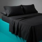 Juego De Sabanas 2½ Pl 600 H Premium Bordadas Negro - Imagen 7