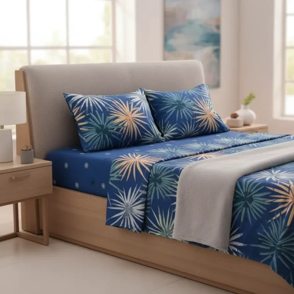 Juego De Sabanas Queen Size 200 Hilos 160 X 200 + 30 Hotel Plumeti