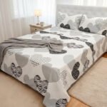 Juego De Sabanas Lisa King Size 2 X 2 Picaso Cotton Touch - Imagen 54