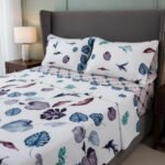 Juego De Sabanas Lisa King Size 2 X 2 Picaso Cotton Touch - Imagen 95