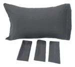 4 Fundas De Almohadas De Microfibra Picaso Lisa - Imagen 2