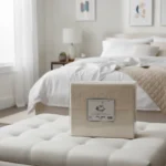 Juego De Sabanas Queen Size 600 H Premium Bordadas Natural - Imagen 6