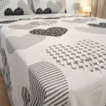 Juego De Sabanas Lisa King Size 2 X 2 Picaso Cotton Touch - Imagen 55