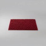 Alfombra De Baño Picaso Shaggy Rectangular 60x40 Cm Bordó Rectangular - Imagen 4