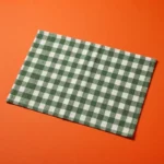 Set X6 Individual Cuadrille Picaso Picnic 45x32 80%algodon Verde Cuadrille Picnic - Imagen 7