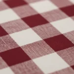 Mantel Picaso Cuadrille Picnic 250x155 Rectangular 80%aLG. Bordó Cuadrillé - Imagen 4
