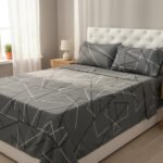 Juego De Sabanas Lisa King Size 2 X 2 Picaso Cotton Touch - Imagen 121