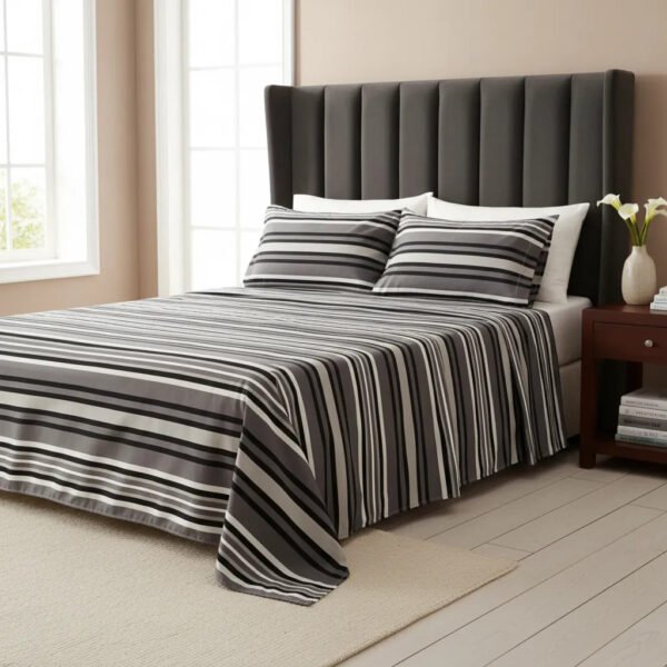 Juego De Sabanas Queen Size 200 Hilos 160 X 200 + 30 Hotel Ona