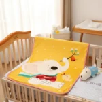 Frazada Corderito De Cuna 75 X 100 Cm Bebe Unisex - Imagen 2