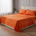 Juego De Sabanas Lisa King Size 2 X 2 Picaso Cotton Touch - Imagen 9