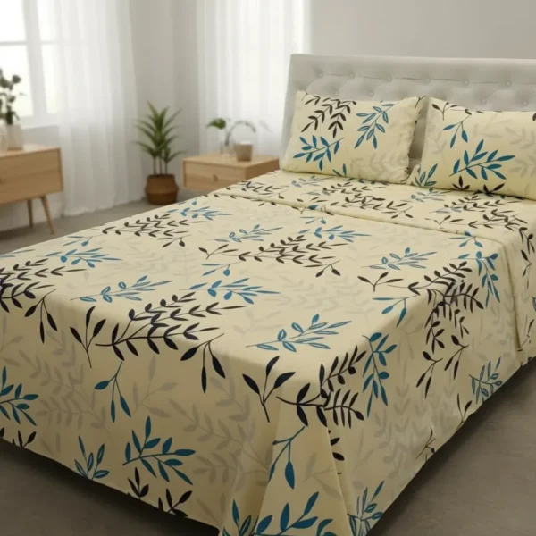 Juego De Sabanas 2 1/2 Plazas 140 X 190 + 25 Hotel Melisa