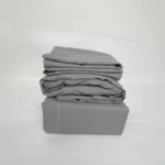 Juego De Sabanas Queen Size 200 Hilos 160 X 200 + 30 Hotel Gris - Imagen 7