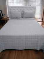 Cubrecama Cover Hotel 600 H Queen C/ 2 Fundones Matelaseados - Imagen 5