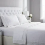 Juego De Sabanas Queen Size 600 H Premium Bordadas Blanco - Imagen 10