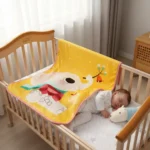 Frazada Corderito De Cuna 75 X 100 Cm Bebe Unisex