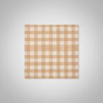 Set X6 Individual Cuadrille Picaso Picnic 45x32 80%algodon Beige Cuadrille Picnic - Imagen 5