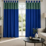Cortina Panel Picaso Venecia 1.35 X 2.10 M Azul