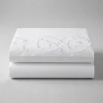 Juego De Sabanas Queen Size 600 H Premium Bordadas Blanco - Imagen 5