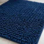 Alfombra De Baño Picaso Shaggy Rectangular 60x40 Cm Azul Rectangular - Imagen 3