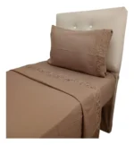 Juego De Sabanas Twin 600 H Premium Bordadas - Imagen 18