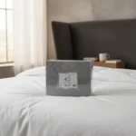Juego De Sabanas 2½ Pl 600 H Premium Bordadas Gris Claro - Imagen 4