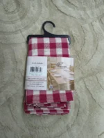Set X6 Servilletas Picnic Picaso 80% Algodón 45x45 Bordo/rojo Cuadrille Picnic - Imagen 6