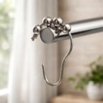 Ganchos Para Cortina De Baño Roller Acero Inoxidable Packx12 Acero Inoxidable - Imagen 3