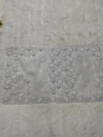 Alfombra De Ducha Pies Antideslizante Pvc Bañera 33x64 Transparente - Imagen 3
