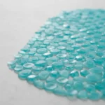 Alfombra De Baño Pvc Antideslizante Bañera Piedras 35x55 Verde - Imagen 2