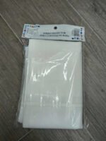 Protector De Cortina De Baño Grueso 100m 180x180 Antihongos Blanco Protector 100m - Imagen 4